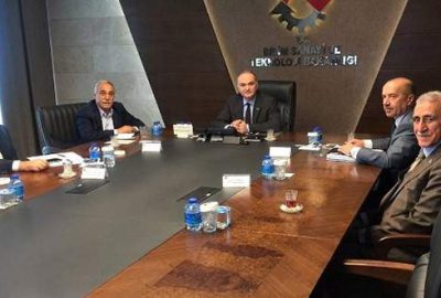 Bilim Sanayi ve Teknoloji Bakanı Faruk Özlü Şanlıurfa heyetini kabul etti