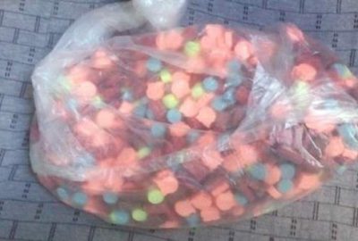 Tekirdağ’da bir otomobilde uyuşturucu hap ele geçirildi