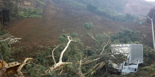 Kolombiya’da toprak kaymasında 6 ölü