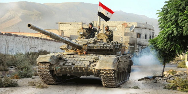 Suriye ordusu taaruza geçti