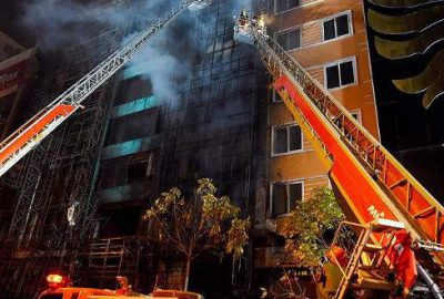 Karaoke salonunda yangın: 13 ölü