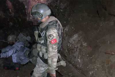 Nusaybin’de Suriye’ye açılan tünel bulundu