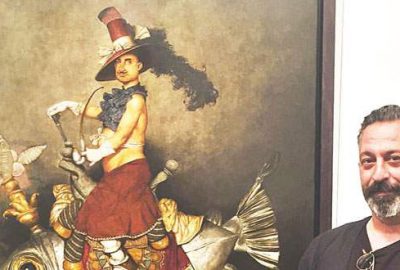 Sıradışı tabloyu sevdi