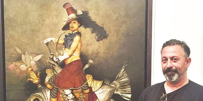 Sıradışı tabloyu sevdi