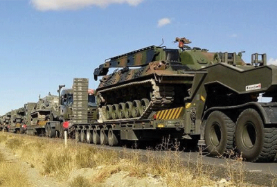 Sınıra zırhlı araç takviyesi