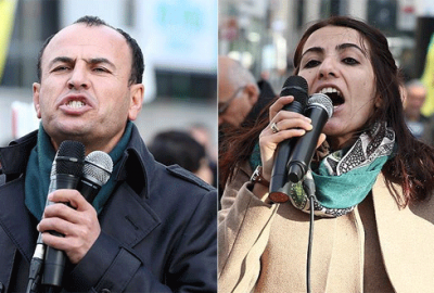 Kaçak HDP’liler Brüksel’de PKK’lıların gösterisinde görüntülendi