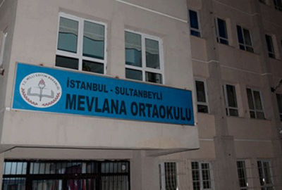 Okula molotoflu saldırı