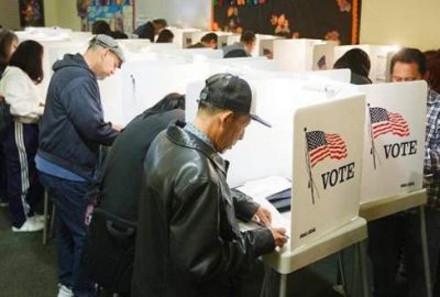 ABD başkanlık seçiminde oy verme işlemi başladı