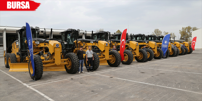 Makine parkına takviye sürüyor