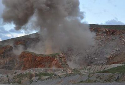 Bomba yüklü araç imha edildi