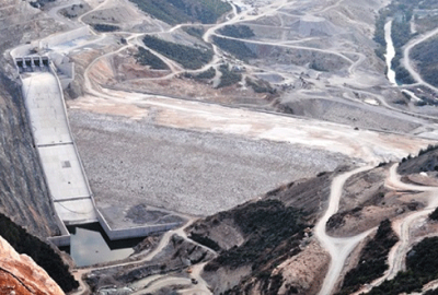 Pamukluk Barajı’nın yüzde 84’ü tamamlandı