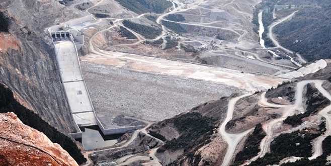 Pamukluk Barajı’nın yüzde 84’ü tamamlandı