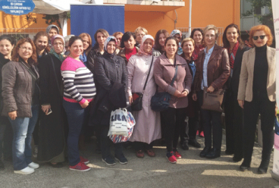 Çocuklarıyla birlikte geleceğe ilerleyecekler