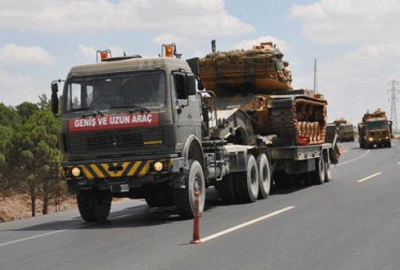 Sınıra askeri sevkiyat