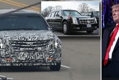 Trump’ın makam aracı test aşamasında