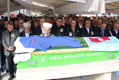 Türker Çilingir son yolculuğuna uğurlandı