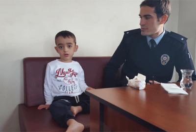 Bebek firarda filmi Bursa’da gerçek oldu