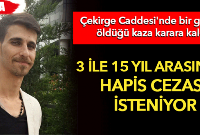 Çekirge Caddesi’nde bir gencin öldüğü kaza karara kaldı