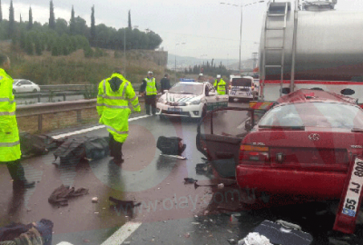 Bursa’da trafik kazası: 3 ölü