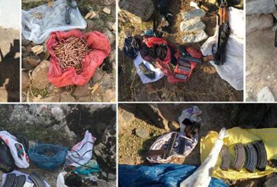 Diyarbakır’da PKK’nın gömülü silahları bulundu