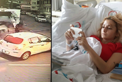 Dehşet dolu anları izleyince bir kez daha şok oldu