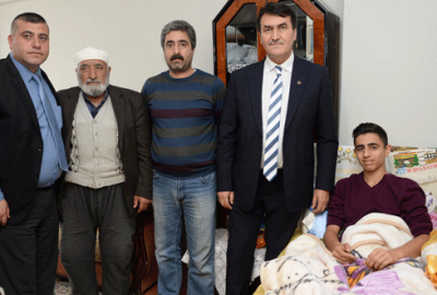 Dündar’dan acılı ailelere ziyaret