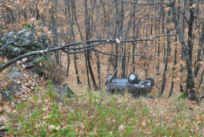 Şarampole uçan uzman çavuş, yerini böyle belli etti