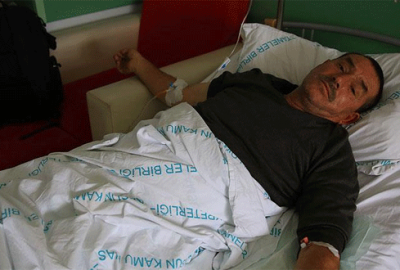 Silahla vuruldu ‘lastik patladı’ sanıp yola devam etti