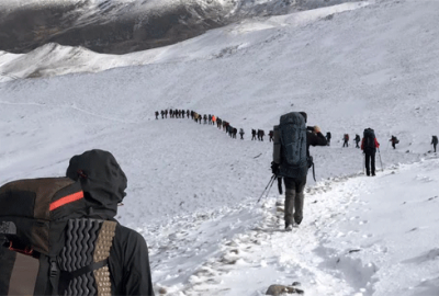 Bursalı dağcılardan vefa tırmanışı