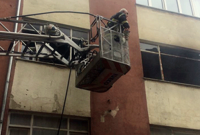 Altıparmak’ta korkutan yangın