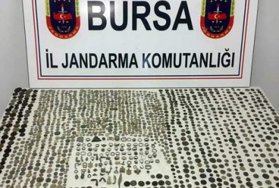 600 bin liralık tarihi eser ele geçirildi