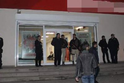 ‘Pakette bomba var’ deyip banka soydu