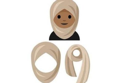 2017 yılında akıllı telefonlarda kullanılacak emojiler arasında baş örtülü kadın