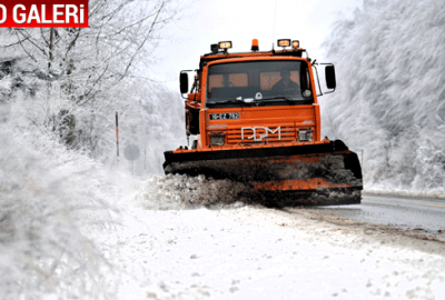 İnegöl’den kar manzaraları