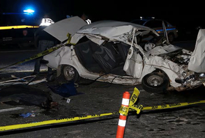 Korkunç iki kaza: 3 ölü, 7 yaralı