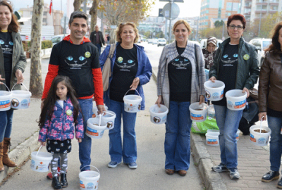 Sokak hayvanları unutulmuyor