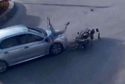 Motosikletlerdeki dehşet anları MOBESE’de