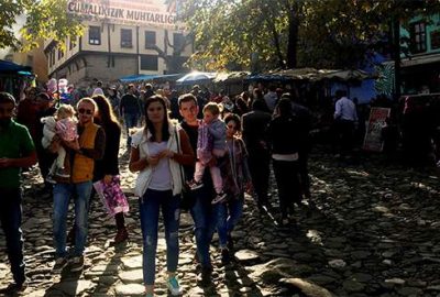 Cumalıkızık’a turist akını