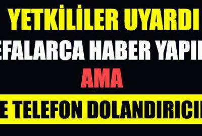 Bütün paralarını telefon dolandırıcılarına kaptırdılar