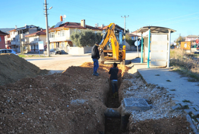 Örnekköy’de doğalgaz çalışmaları başlatıldı