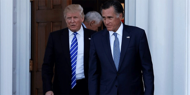 Trump’tan Romney’e bakanlık iddiası