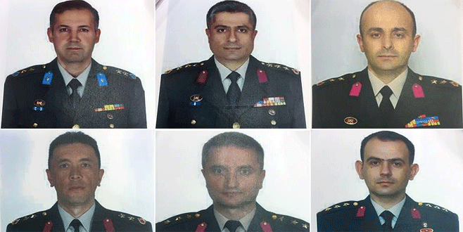 FETÖ’nün firari komutanlarının fotoğrafları basına dağıtıldı