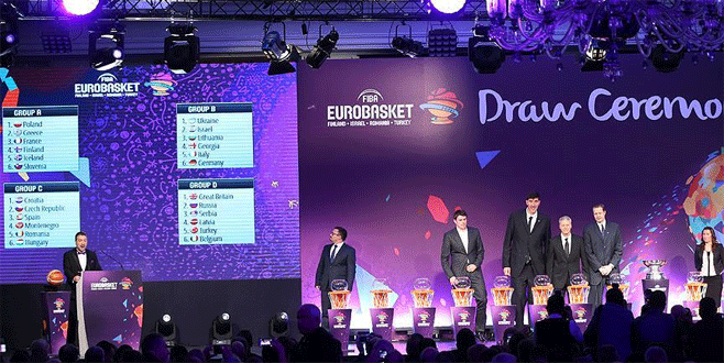 EuroBasket 2017’de rakipler belli oldu