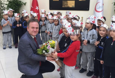 Minik öğrencilere diş sağlığı eğitimi