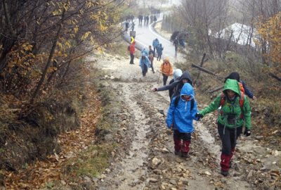 Evliya Çelebi yolunda doğayla buluştular