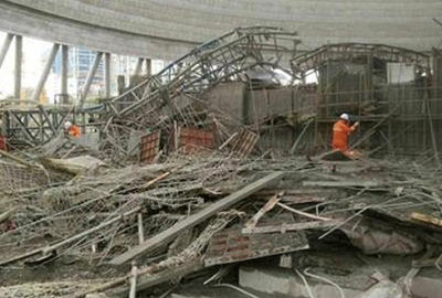 Elektrik santralı inşaatı çöktü: En az 40 ölü