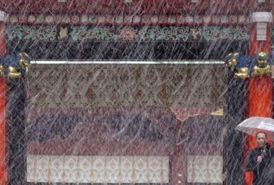 54 yıl sonra ilk kar!