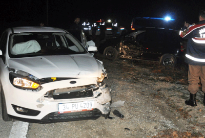 Bursa’da kafa kafaya çarpıştılar