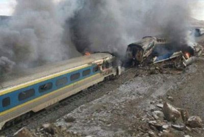 İran’da tren kazası