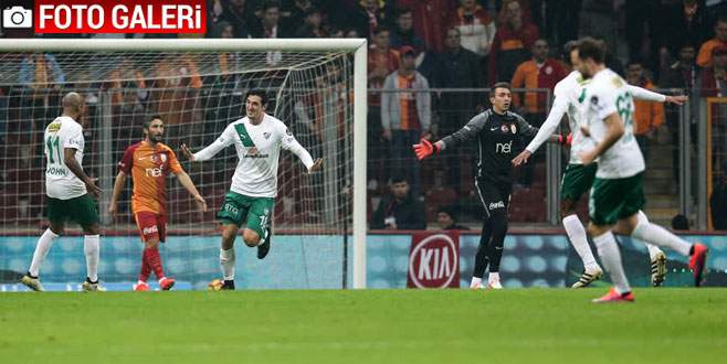 Galatasaray – Bursaspor maçından kareler